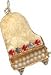 Grand Piano, 14K Gold Charm