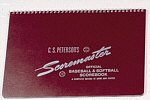 PETERSON BASEBALL AND SOFTBALL SCOREBOOK