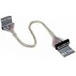 18" Clear Rounded Floppy Cable -1 Drive