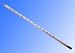 Tee Thermometer Glas . 24 cm Teethermometer Temperaturberich bis 110 °C . Teewasser , Wasser , Glasthermometer Made in Germany