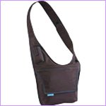 McKenzie Kids Messenger Diaper Bag - Black