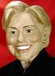 Hillary Clinton Soft Vinyl Halloween Mask Senator Clinton at the DNC Convention!