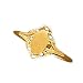 Jewelry : 14K Yellow Gold Children's Signet Ring - Size 3
