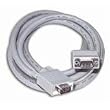 C2G / Cables to Go 35562 Premium Shielded HD15 M/M SXGA Monitor Cable (1 Feet, Gray)