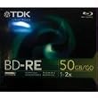 TDK BD-RE Dual Layer Blu Ray Disc, 50gb, 1-Pack (Jewel Case) TDK BD-RE Dual Layer Blu Ray Disc, 50gb, 1-Pack (Jewel Case)