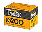 Kodak T-MAX P3200 Professional/ TMZ - 36 Exposure Black & White 35mm Film