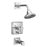 Kohler K-T13133-3B Pinstripe Bath Trim, Chrome