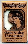 Vermont Soap Oats 'N Aloe Bar Soap, 3.5 Oz.