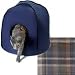 Kitty Kondo (Azure Plaid , 18' x 18' dome )