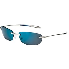 Nike Flywheel 3PC.R Sunglasses, EV0114-001, Steel Silver Frame/ Gray Lenses/ Blue Flash