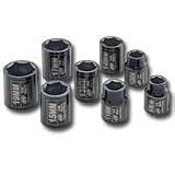 3/8 In Dr Metric Impact Socket Set - 8-Pc