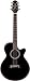 Takamine EF261SBL FXC Acoustic-Electric Guitar, Gloss Black