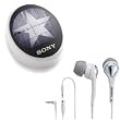 Sony MDR-EX71SLA Fontopia Bud-Style Headphones with Case (White)