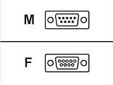 Belkin - Null modem adapter - DB-9 (M) - DB-9 (F)