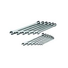 S K Hand Tools SKT86118 13 Piece SuperKrome� Fractional Long Pattern Combination Wrench Set