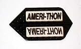 3 sets BLACK Slim flights, Amerithon, Made in the USA - Dimplex Style