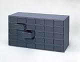 Drawer Cabinets Metal - Industrial - 30 - 3.5 High Drawers, Depth 11.75