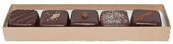 Missionary Chocolates - Gluten Free &amp; Vegan Truffles: 5 Piece Box (Assortment)