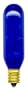 Blue Transparent Bulb Can Be Used For Accent, Mood or Novelty Lighting (Pkg/20)