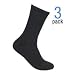 Wigwam Super 60 Solid Crew 3-Pack Socks s1067 Image