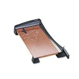 Heavy-Duty Wood Base 20-Sheet Trimmer, 12 x 24 Base, 24 Cut