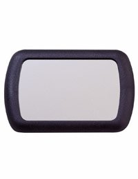 SMALL VANITY MIRROR -- BLACK