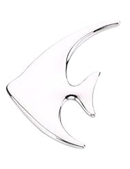 0.925 Sterling Silver Angelfish Brooch / Pendant