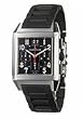 Jaeger-LeCoultre Q701867P Reverso Silver Dial Rubber Men's Automatic Two Time Zones Watch