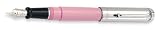 Aurora Talentum Pink w/ Chrome Finish Cap Fine Point Fountain Pen - AU-D11CP-F