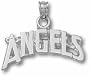 Los Angeles Angels of Anaheim Arched "Angels" with a Halo 5/8" Pendant - Sterling Silver Jewelry