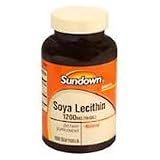 Soya Lecithin 1200 Mg Dietary Supplement Softgels, By Sundown - 100 Softgels