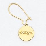 14K Toronto Blue Jays Disc Wire Earrings