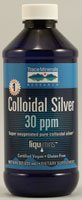 Trace Minerals Research Colloidal Silver - 30 ppm - 8 fl oz (Quantity of 2)