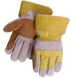 Magla Double Leather Palm Work Gloves