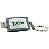 South Florida Bulls DataStick Keychain 2 GB USB 2.0 Flash Drive DSK2GB-USF (Grey)