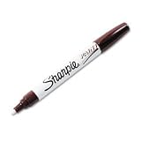 Sharpie Permanent Oil-Based Paint Marker, Medium Point, Brown - Sold as 1 Each