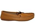 Lace Front Moccasin Leather Slipper@ Mr Shoes