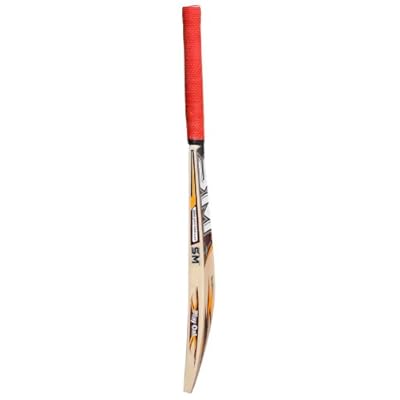 SM Bravo Kashmir Willow Cricket Bat, Short Handle