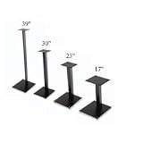 Plateau F-30 (B) Black Metal Elegant Speakers Stands (pair)