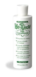 No Rinse Hair Conditioner, 8 oz. (1 bottle)