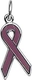 Relay For Life/Purple Ribbon Charm by Rembrandt Charms