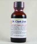 Dr. Clark Lugol's Iodine Veggie Wash Sanitizer 1 oz (Glass Bottle) with Glass Dropper