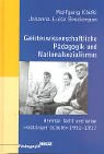 Geisteswissenschaftliche P�dagogik und Nationalsozialismus - Wolfgang Klafki