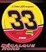 Clint Bowyer 33 Cheerios Round Vinyl Decal