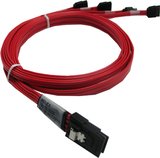 Cables, 2 Units, 1 Meter Multi-lane Sata Breakout Cables, Reverse