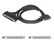 1M Ext LVD SCSI HD68M To VHDCI68M with flex Jacket Rohs