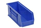 Akro Bins Stacking Bin 4-1/8 X 10-7/8 X 4 Blue. Package of 12