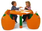 from M&S MERCANTILE Orange Table