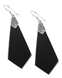 Boma Large Black Onyx Earrings