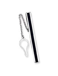 Sterling Silver Enameled Tie Bar